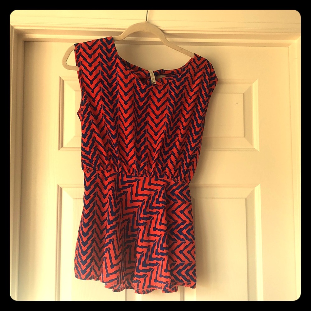 Peplum Style Top